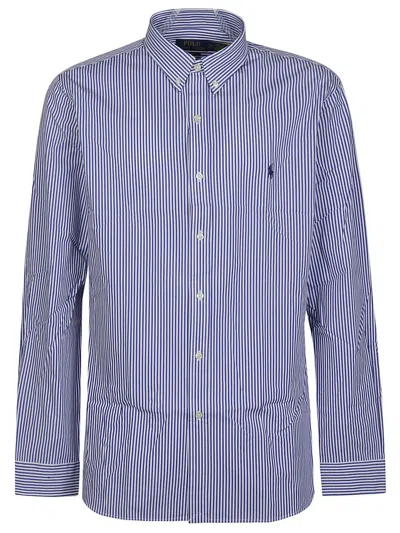 Ralph Lauren Pony Shirt In Blue