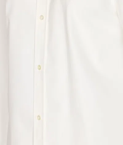 Saint Laurent Camicia In Popeline Bianco  Donna In White