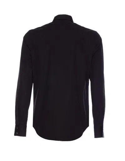 Alexander Mcqueen Harness Shirt With Unique T Buckle Detail In Black