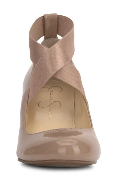 Jessica Simpson Saedra Ankle Strap Wedge Pump