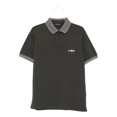 Emporio Armani Cotton Sweaters In Green