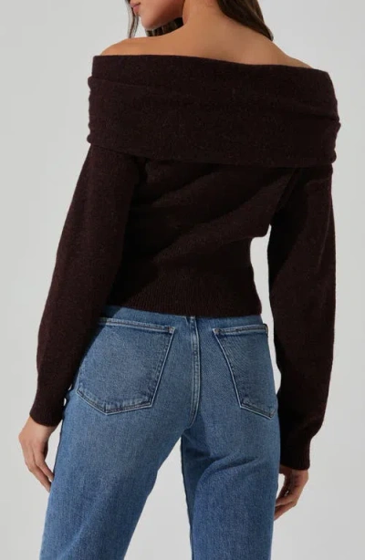 Astr The Label Wylie Off The Shoulder Sweater