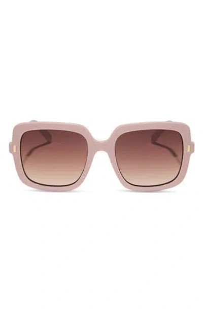 Diff 54mm Square Sunglasses