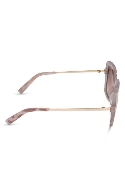 Diff 54mm Square Sunglasses