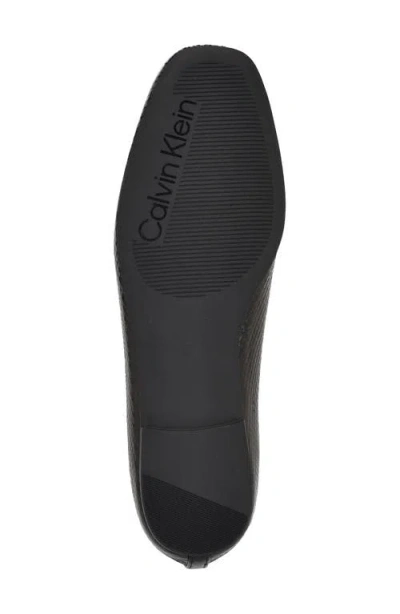 Calvin Klein Bronte Ballet Flat In Black