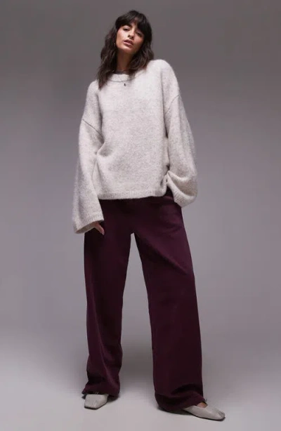 Topshop Oversize Boxy Fluffy Sweater