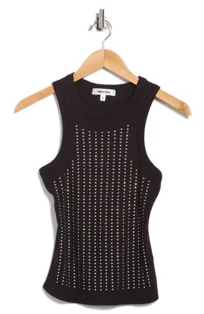 Vigoss Bling Stretch Cotton Ribbed Tank