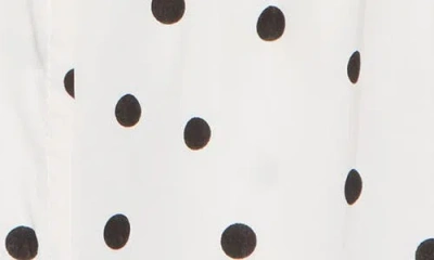 Vigoss Polka Dot Front Bow Cotton Tank