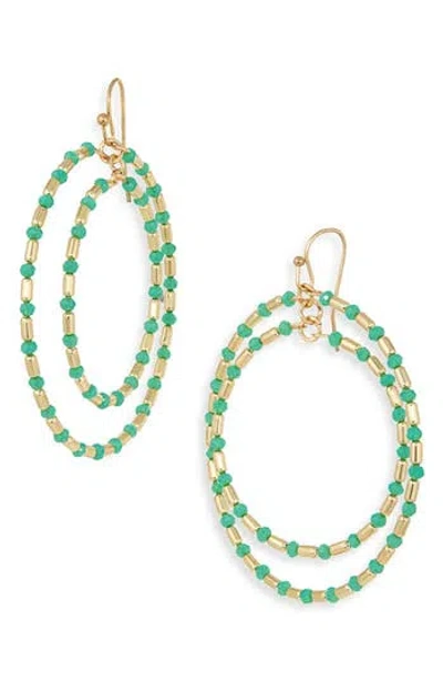 Cara Crystal Drop Earrings
