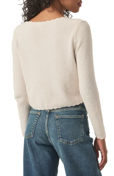 Splendid Wendy Tie Front Cotton & Silk Blend Cardigan