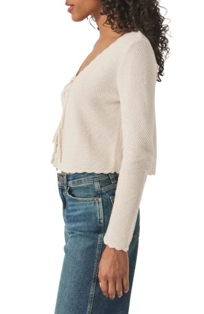 Splendid Wendy Tie Front Cotton & Silk Blend Cardigan