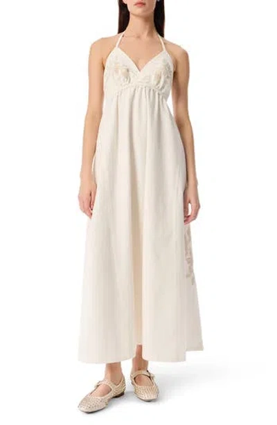 Robert Rodriguez Neakita Halter Dress In White