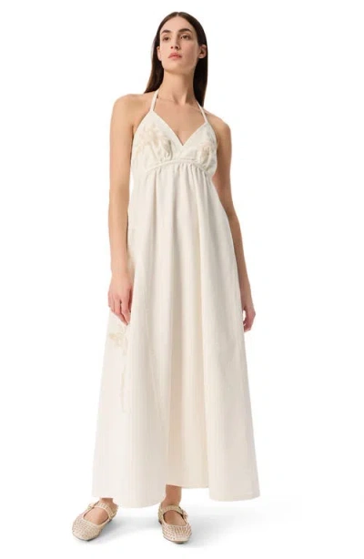 Robert Rodriguez Neakita Halter Dress In White