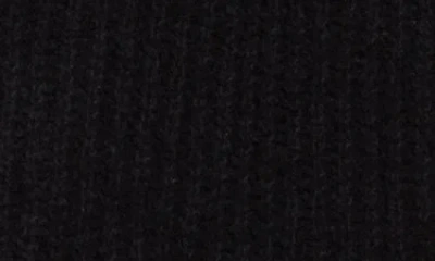 Eileen Fisher Ribbed Boyfriend Cardigan In Black