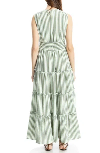 Max Studio Knotted Waist Maxi Dress