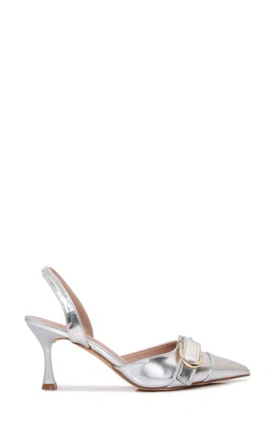 Berness Alexa Pointed Toe Slingback Pump