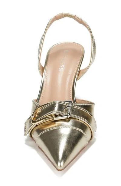 Berness Alexa Pointed Toe Slingback Pump