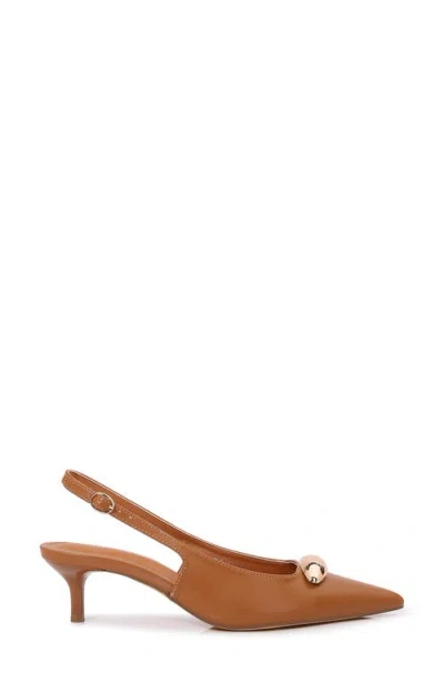 Berness Christina Pointed Toe Slingback Pump