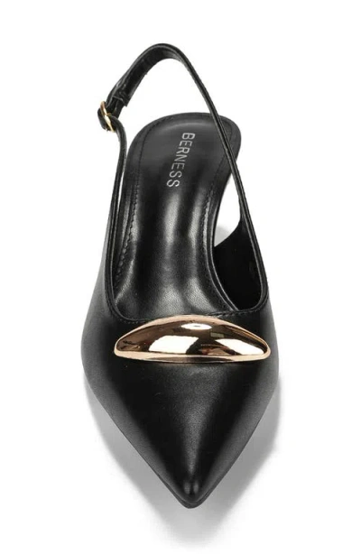 Berness Christina Pointed Toe Slingback Pump