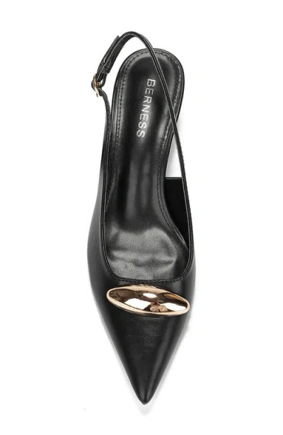 Berness Christina Pointed Toe Slingback Pump
