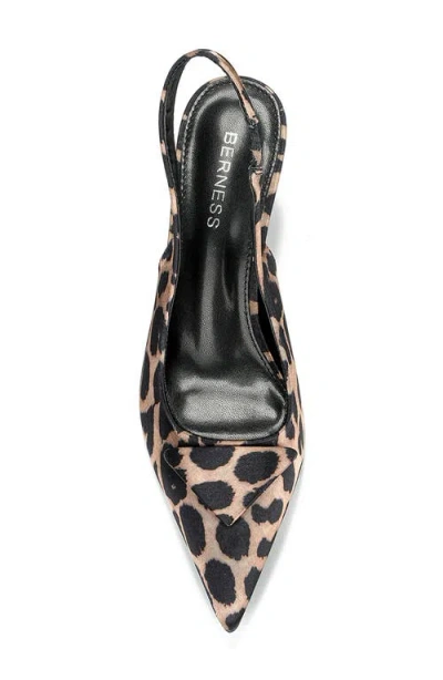 Berness Chevelle Pointed Toe Slingback Pump