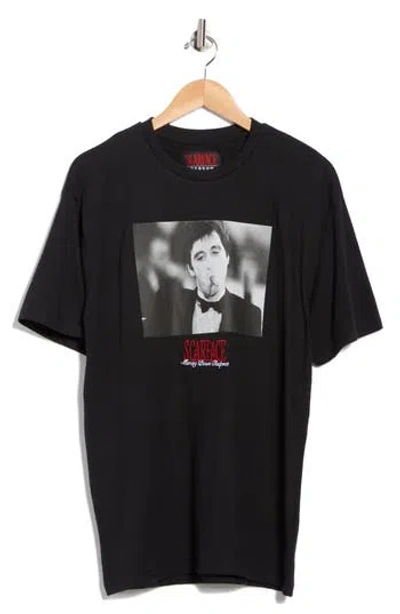 Reason Scarface Graphic T-shirt In Black
