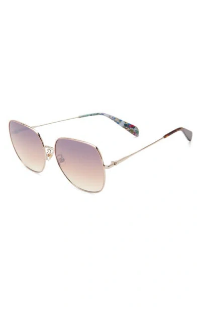 Kate Spade New York Charli 59mm Gradient Square Sunglasses