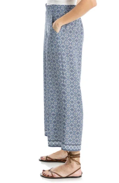 Max Studio Crop Wide Leg Crepe Pants