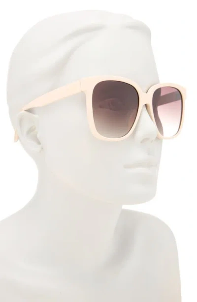 Quay Wide Awake 59mm Square Sunglasses
