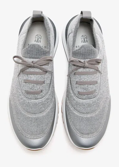 Brunello Cucinelli Round Toe Sneakers