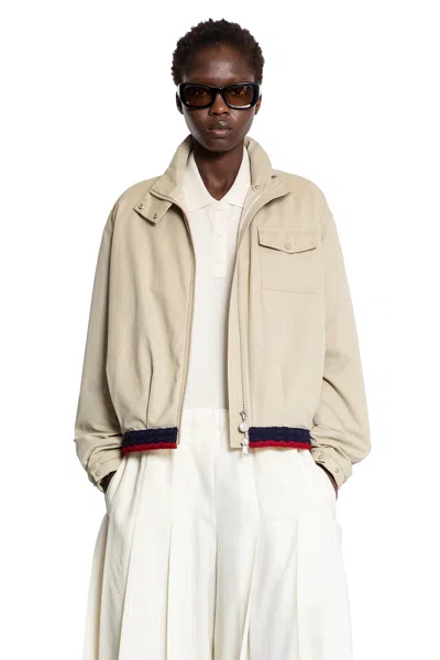 Moncler Woman Beige Jackets