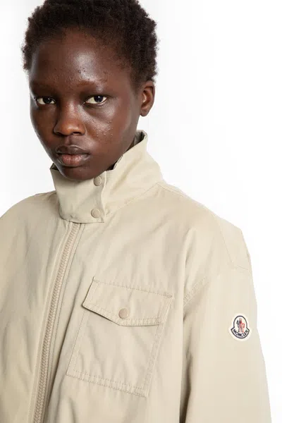 Moncler Woman Beige Jackets