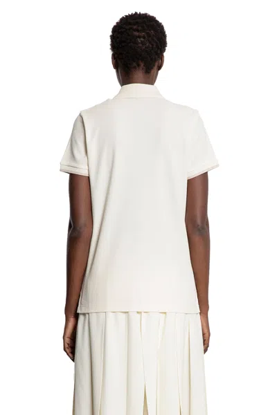 Moncler Short-sleeved Polo Shirt In Multi
