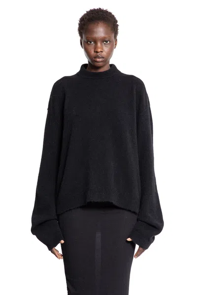 Rick Owens Woman Black Knitwear