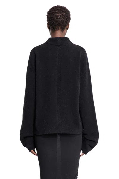 Rick Owens Woman Black Knitwear