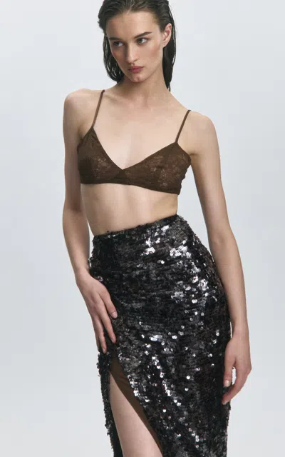 Francesca Miranda Smoke Lace Bralette