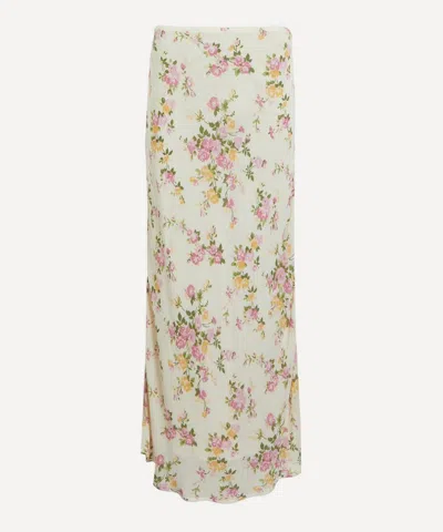Reformation Petites Layla Skirt In Neutral