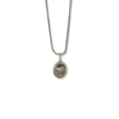 Jaredjamin Men's Silver Confidence Boost Necklace