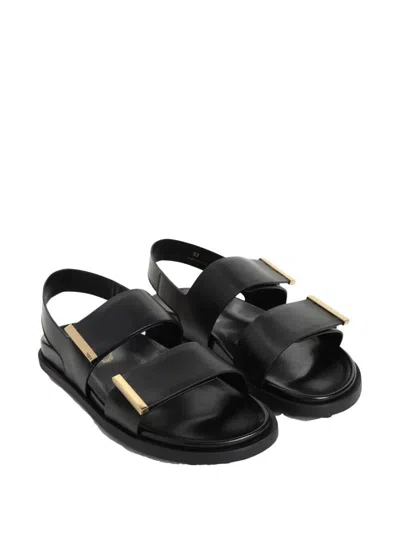 Tod's Leather Strappy Sandals Shoes