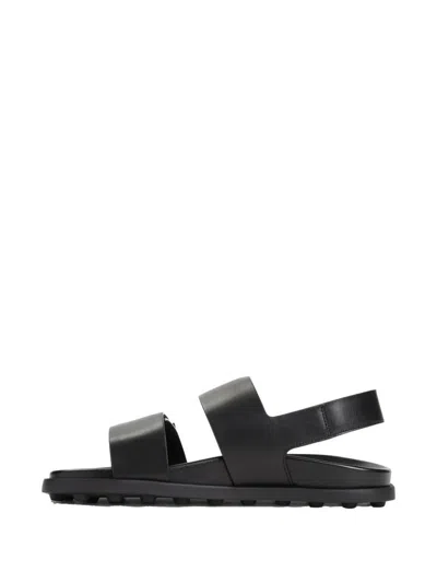 Tod's Leather Strappy Sandals Shoes