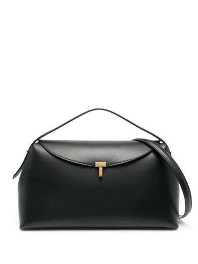 Totême Toteme T-lock Leather Handbag