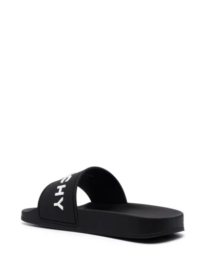 Givenchy Logo Pool Slides