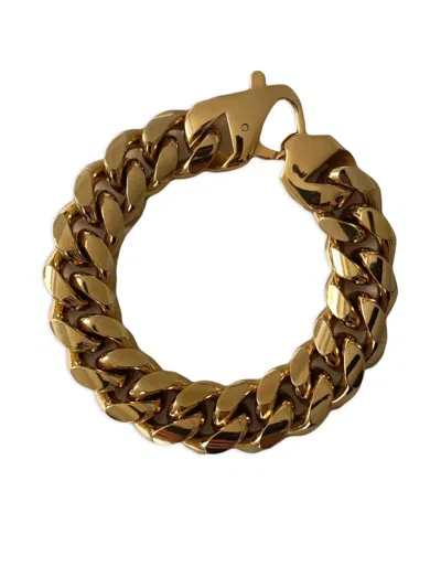 Anissa Kermiche Cuban-link Chain Bracelet In Gold