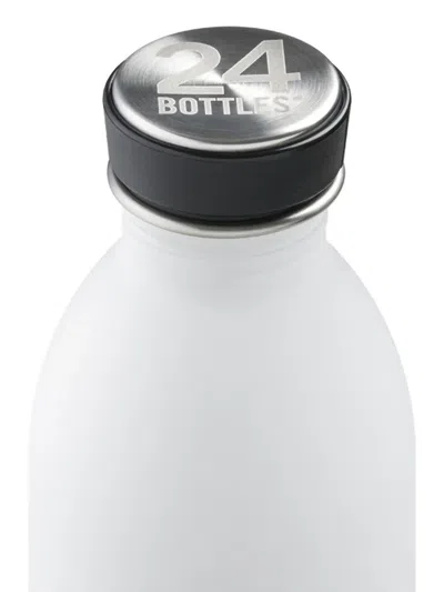 24bottles Logo-print Water Bottle (1l) In White