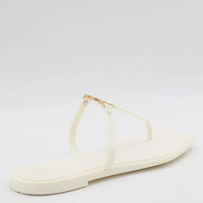 Tory Burch Sandals In White