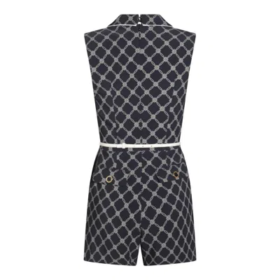Elisabetta Franchi Black Jumpsuits In Multi
