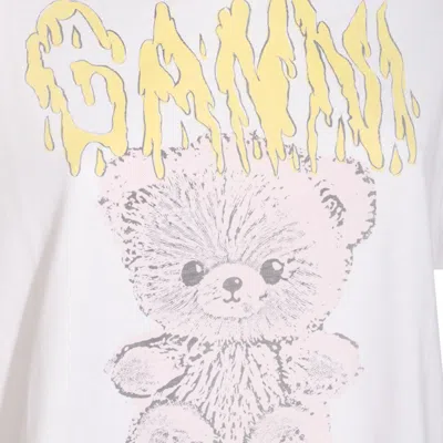 Ganni T-shirts And Polos In White