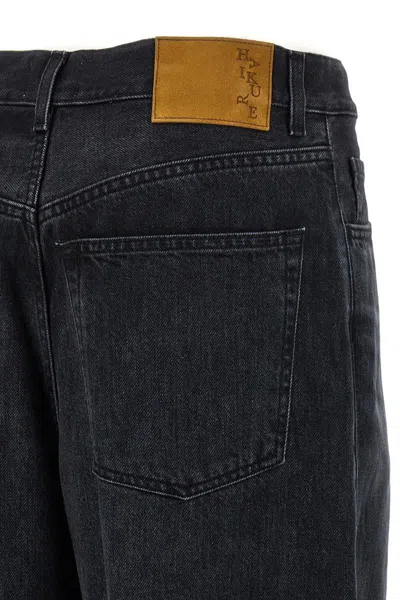 Haikure Denim Wide-leg Jeans In Black