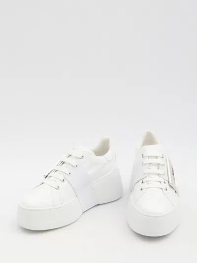 Roger Vivier Viv' Skate High Sneakers