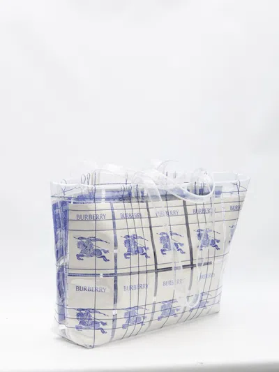 Burberry Ekd Label Tote Bag
